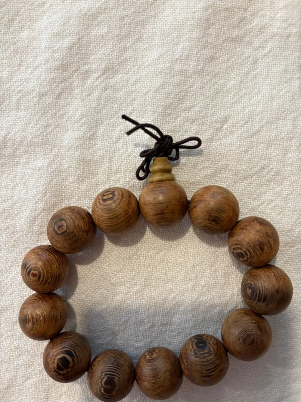 Wood Bead Bracelet
